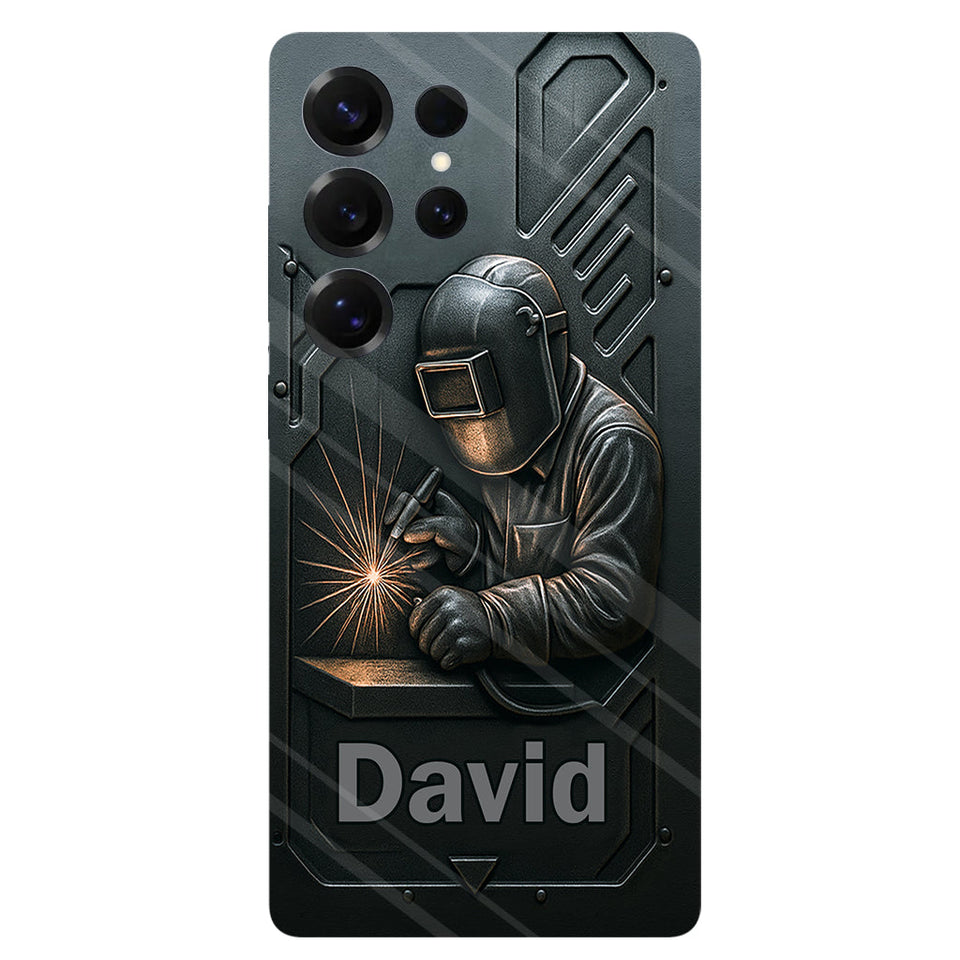 Cool Welder Men - Personalized Welder Full Print Phone Case
