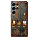 Best Guitar Dad Ever - Personalized Guitar Full Print Phone Case