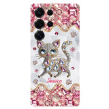 Just A Girl Who Loves Cats - Personalized Cat Full Print Phone Case