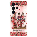 I Love You Forever - Personalized Couple Full Print Phone Case