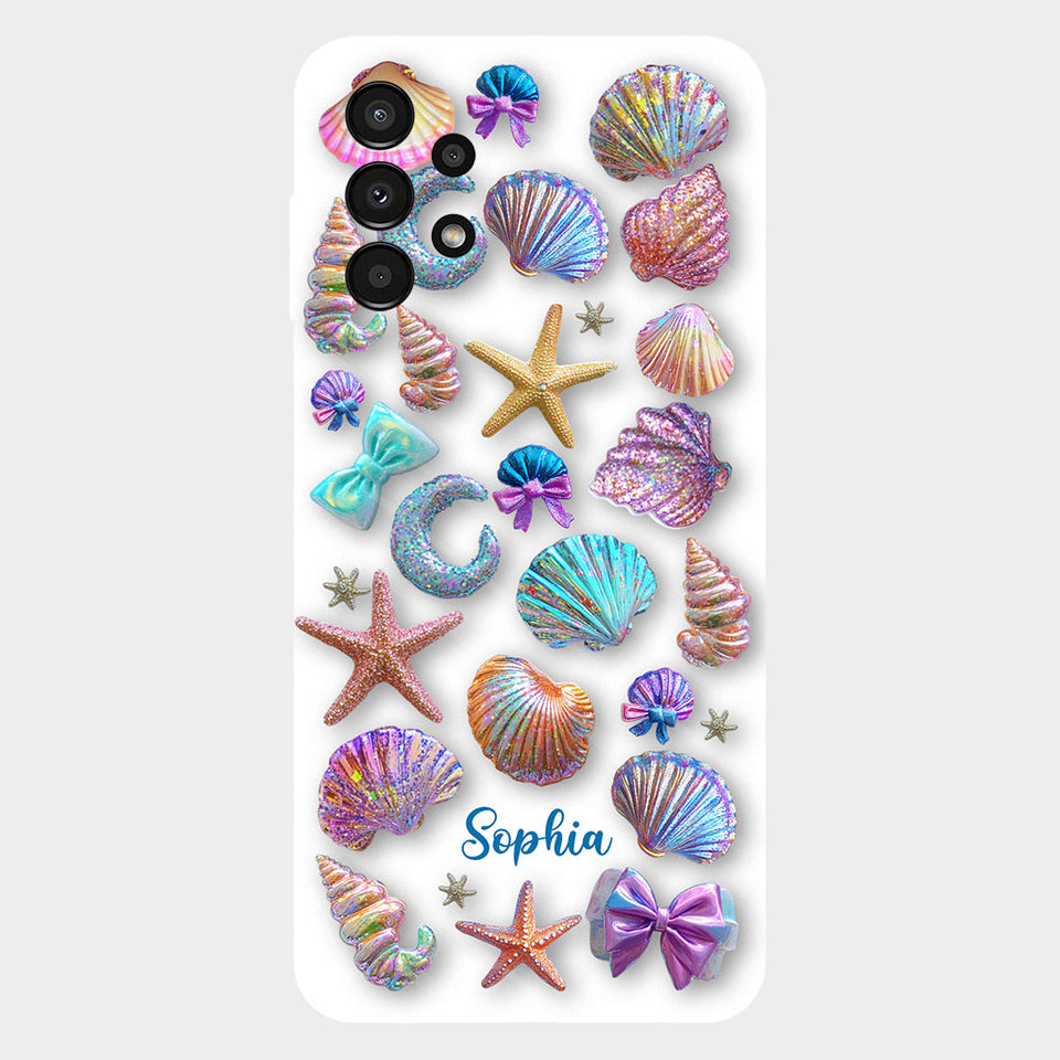 Salty Lil' Beach - Personalized Sea Lover Full Print Phone Case