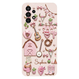 Pink Cowgirl - Personalized Cowgirl Full Print Phone Case