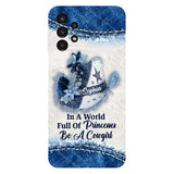 In A World Full Of Princesses - Personalized Cowgirl Full Print Phone Case