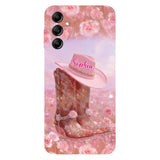 Floral Cowgirl - Personalized Cowgirl Full Print Phone Case & Phone Grip