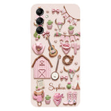 Pink Cowgirl - Personalized Cowgirl Full Print Phone Case