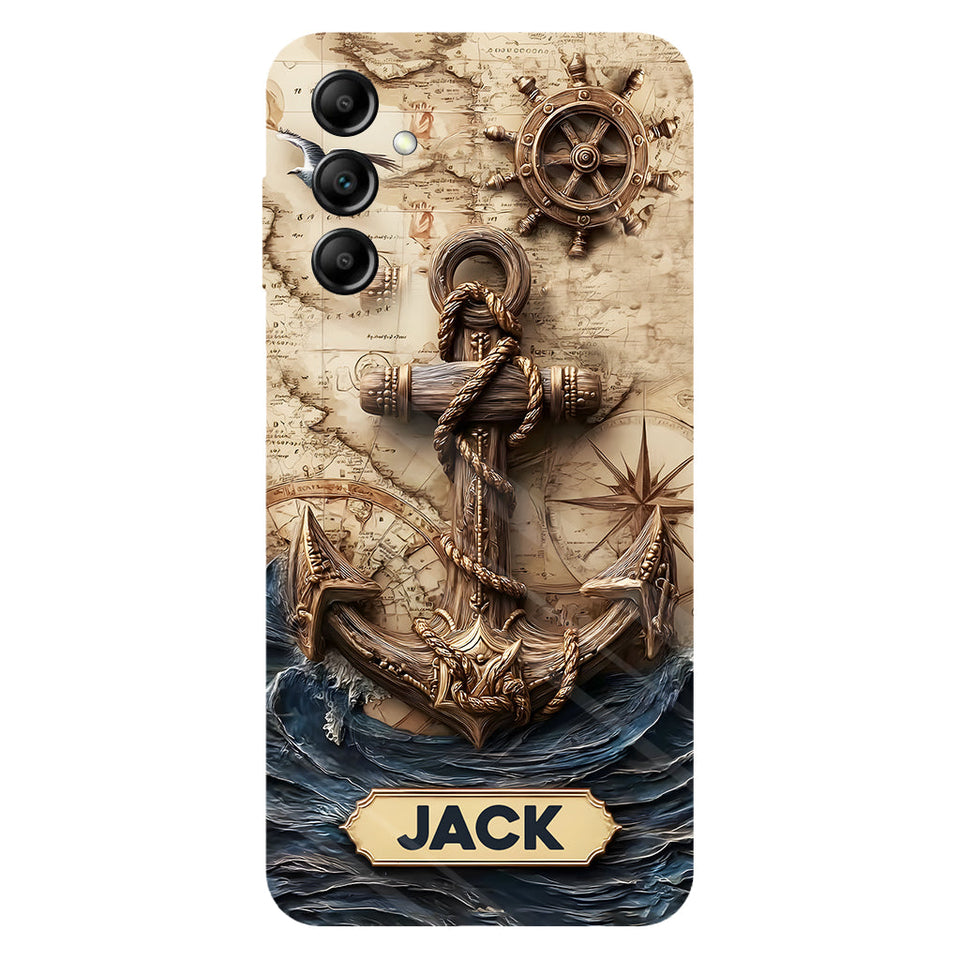 Proud Sailor - Personalized Boating Full Print Phone Case