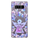Angel In Heaven - Personalized Memorial Clear Phone Case