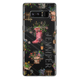 Lovely Gardening Items - Personalized Gardening Clear Phone Case