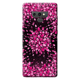 Foi, Espoir, Amour - Coque de téléphone personnalisée pour la sensibilisation au cancer du sein