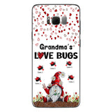 Grandma's Love Bugs - Personalized Grandma Phone Case