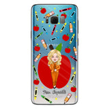 Thank You Teacher - Personalized Teacher Clear Phone Case