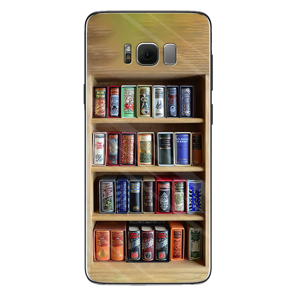 I Read Books And I Know Things - Book Phone Case