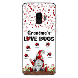 Grandma's Love Bugs - Personalized Grandma Phone Case