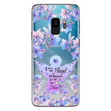 Angel In Heaven - Personalized Memorial Clear Phone Case