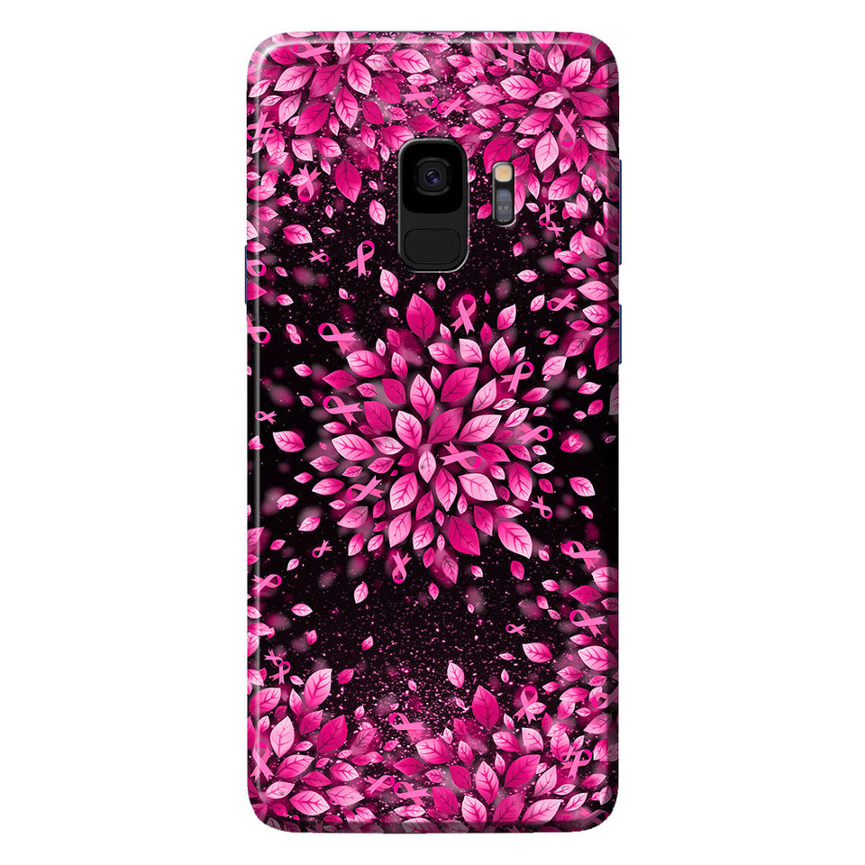Foi, Espoir, Amour - Coque de téléphone personnalisée pour la sensibilisation au cancer du sein