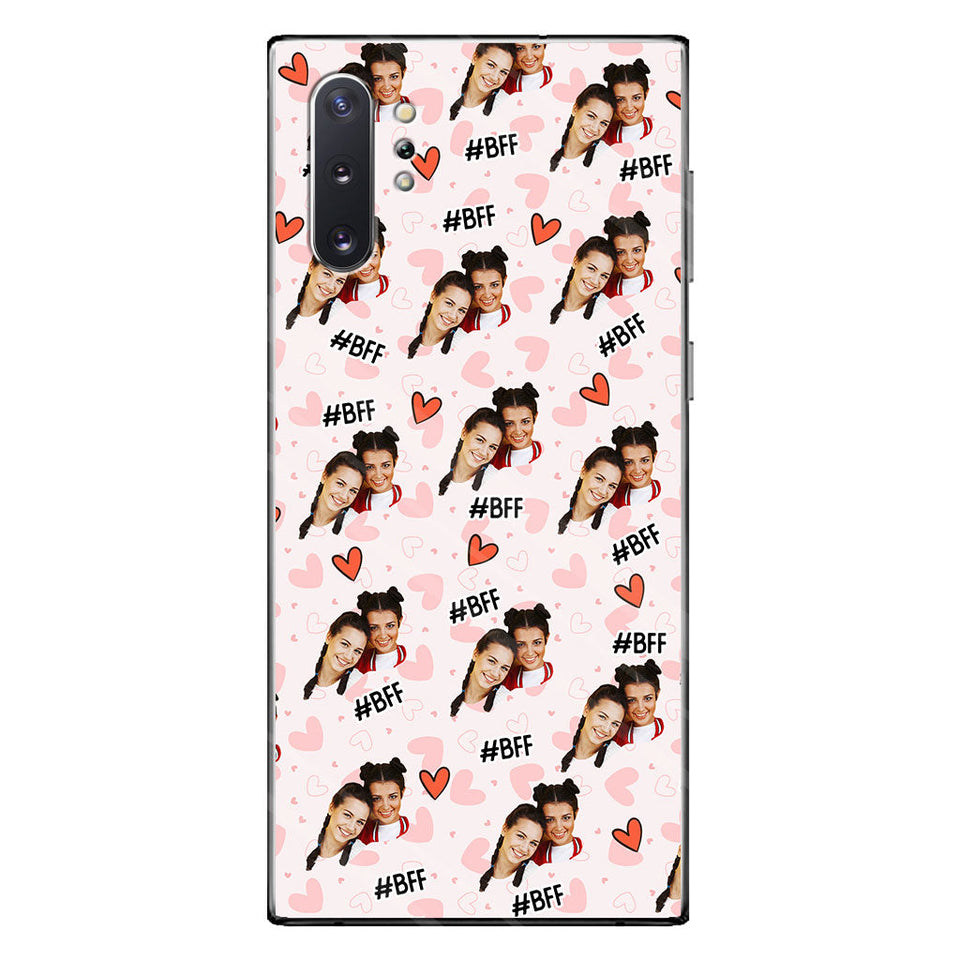 Besties Forever - Personalized Bestie Clear Phone Case