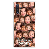 Love You Dad - Gift for dad, grandma, grandpa, mom, uncle, aunt, brother, sister, son, daughter, granddaughter, grandson, husband, wife, boyfriend, girlfriend - Personalized Phone Case