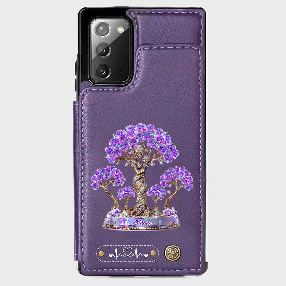 Best Mom Ever - Personalized Mother Wallet Phone Case