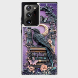 Dark Academia Book Reader - Personalized Book Foldable Wallet Phone Case
