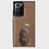 Luxury Gift For Golfer Custom Name - Personalized Golf Wallet Phone Case