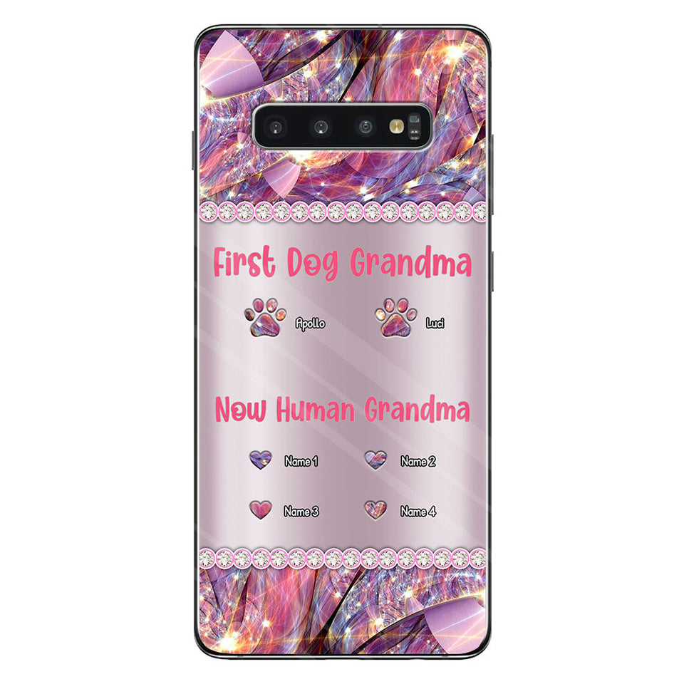 Dog Grandma Human - Personalized Mother's Day Phone Case