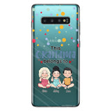 This Grandma Belongs To - Personalized Grandma Clear Phone Case