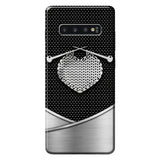 Knit Metal Pattern Print Phone Case 062021