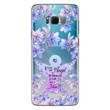 Angel In Heaven - Personalized Memorial Clear Phone Case