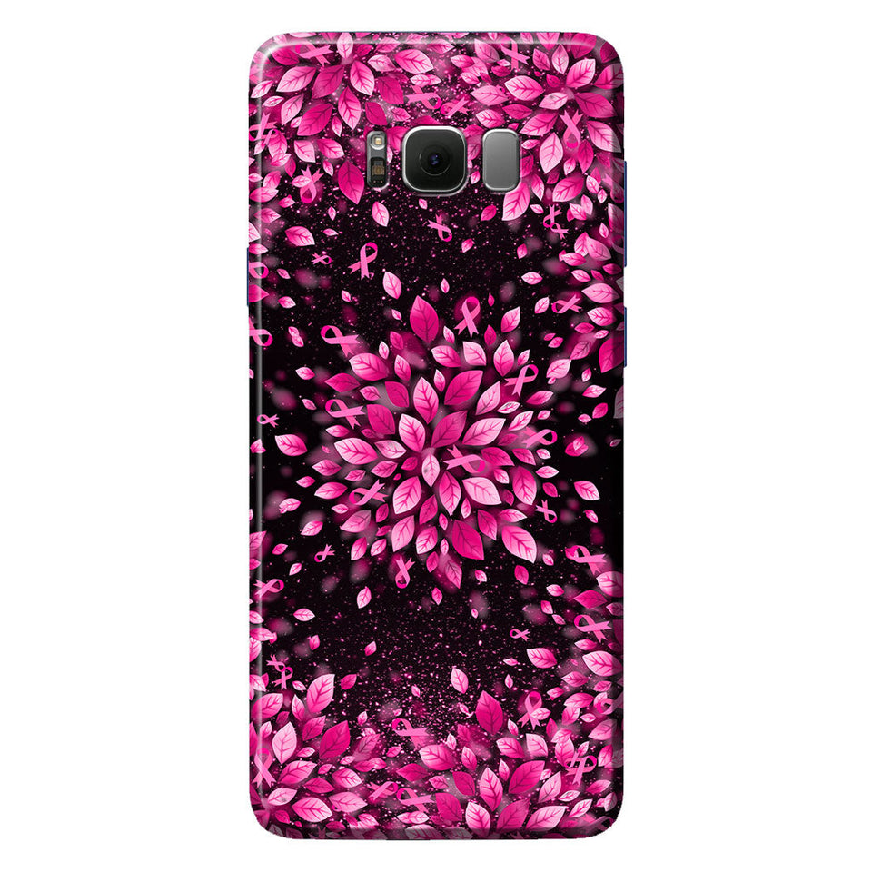 Foi, Espoir, Amour - Coque de téléphone personnalisée pour la sensibilisation au cancer du sein