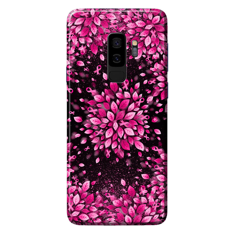 Foi, Espoir, Amour - Coque de téléphone personnalisée pour la sensibilisation au cancer du sein