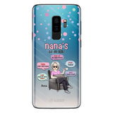 Nana's To Do List - Personalized Grandma Clear Phone Case
