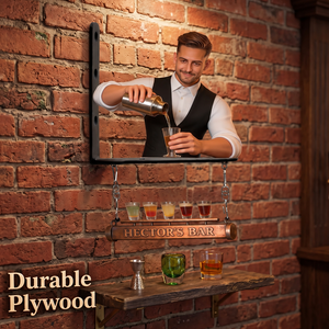 Custom Any Photo - Personalized Bartender Wooden Wall Mount Sign