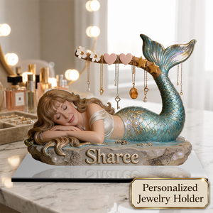 Mermaid Soul - Personalized Mermaid Jewelry Holder