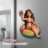 Love Cruising - Personalized Cruising Magnet