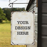 YourDesign Rectangle Metal Sign
