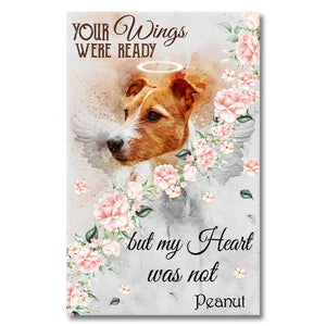 Those We Love Don't Go Away - Personalized Dog Canvas And Poster