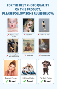 Custom Face - Personalized Sibling Socks