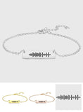 Personalized Music Code Anklet
