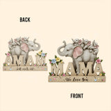Christmas Gift for Mom - Personalized Mother Custom Shaped Acrylic Plaque