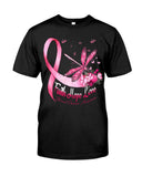 T-shirt et sweat à capuche Libellule Foi Espoir Amour - Sensibilisation au cancer du sein 0822