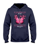 Si Dieu vous y conduit, il vous en sortira. Cancer du sein - T-shirt et sweat-shirt de sensibilisation au cancer du sein 0822
