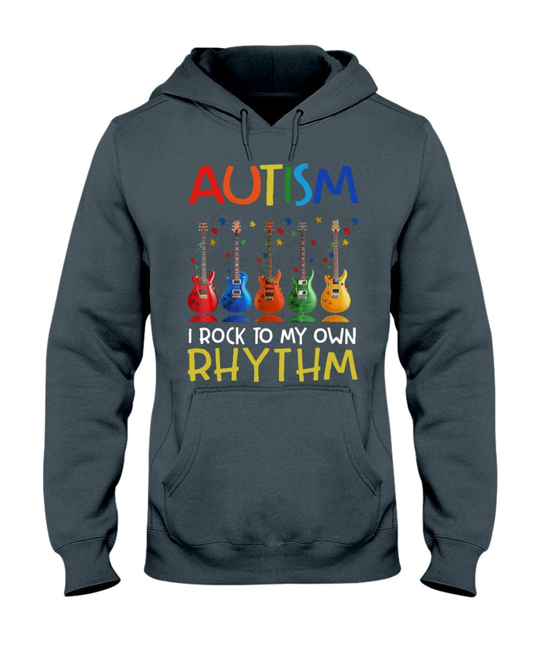 Autisme : Je vis à mon propre rythme - T-shirt et sweat à capuche de sensibilisation à l'autisme 0921