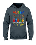 Autisme : Je vis à mon propre rythme - T-shirt et sweat à capuche de sensibilisation à l'autisme 0921