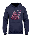 Foi, Espoir, Amour - T-shirt et sweat à capuche de sensibilisation au cancer du sein 0822