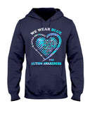 Nous portons du bleu pour la sensibilisation à l'autisme - T-shirt et sweat à capuche 0921