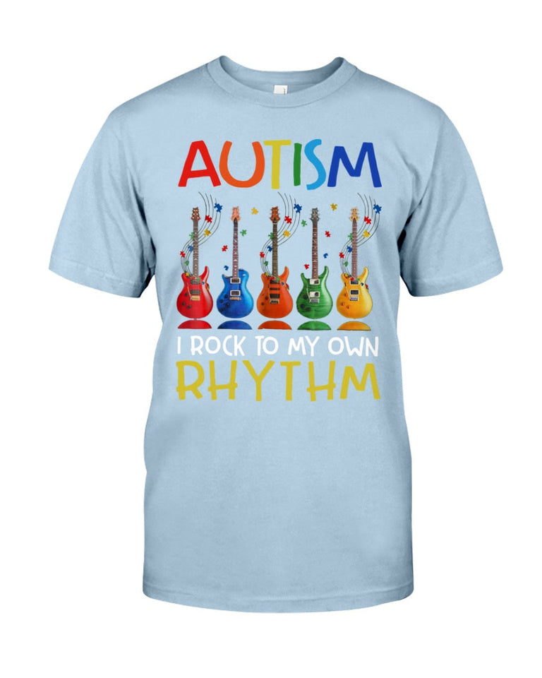 Autisme : Je vis à mon propre rythme - T-shirt et sweat à capuche de sensibilisation à l'autisme 0921