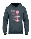 Que votre foi soit plus forte que votre peur - T-shirt et sweat à capuche de sensibilisation au cancer du sein 0822