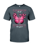 Si Dieu vous y conduit, il vous en sortira. Cancer du sein - T-shirt et sweat-shirt de sensibilisation au cancer du sein 0822
