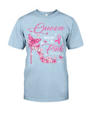 Queen Wear Pink - T-shirt et sweat à capuche de sensibilisation au cancer du sein 0822