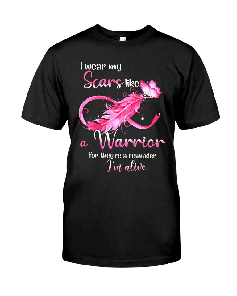 Je porte du rose pour la lutte contre le cancer du sein - T-shirt et sweat à capuche de sensibilisation au cancer du sein 0822